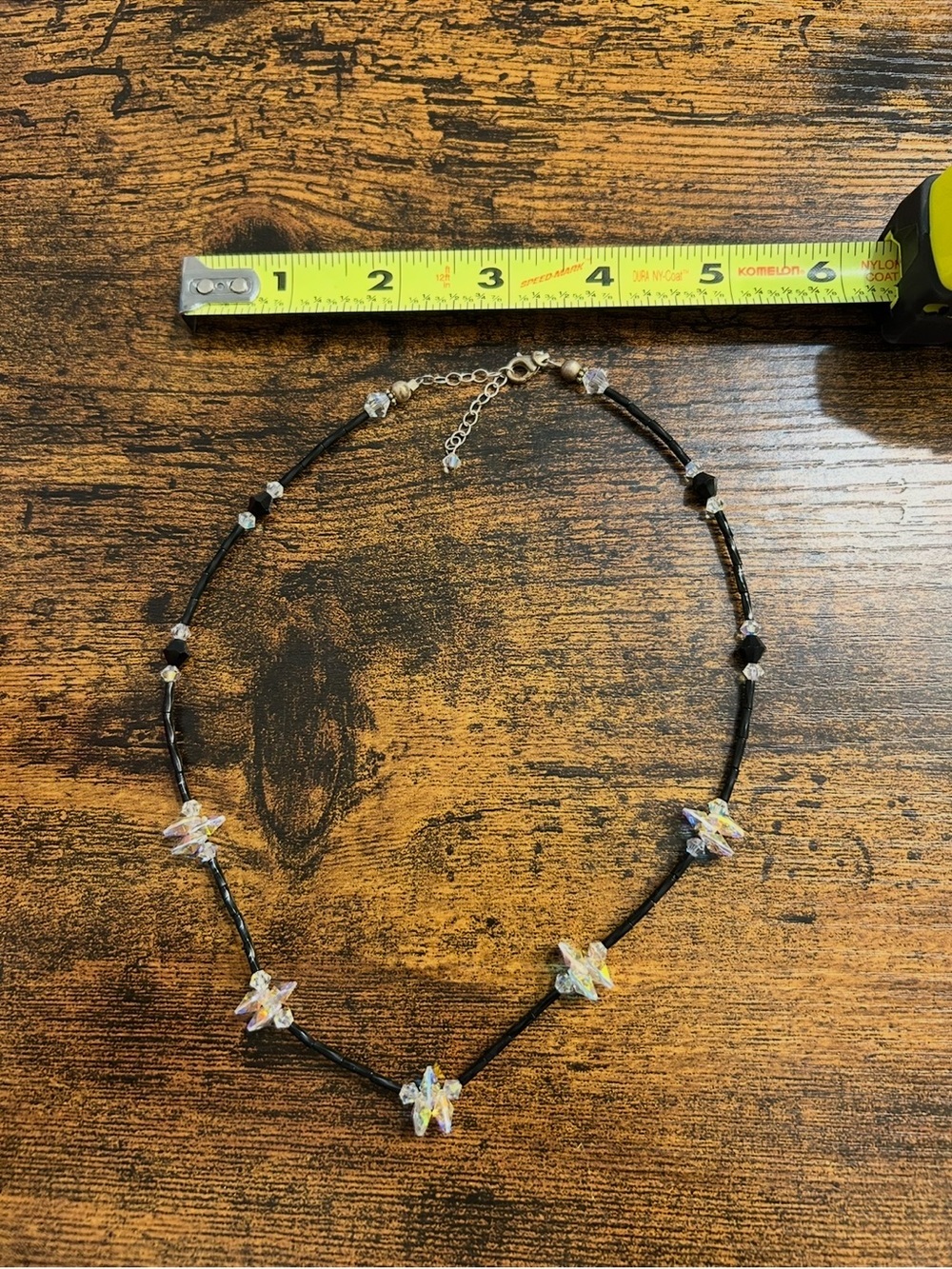 Kendra Scott Black and Iridescent Floral Necklace Set - Picture 3 of 10